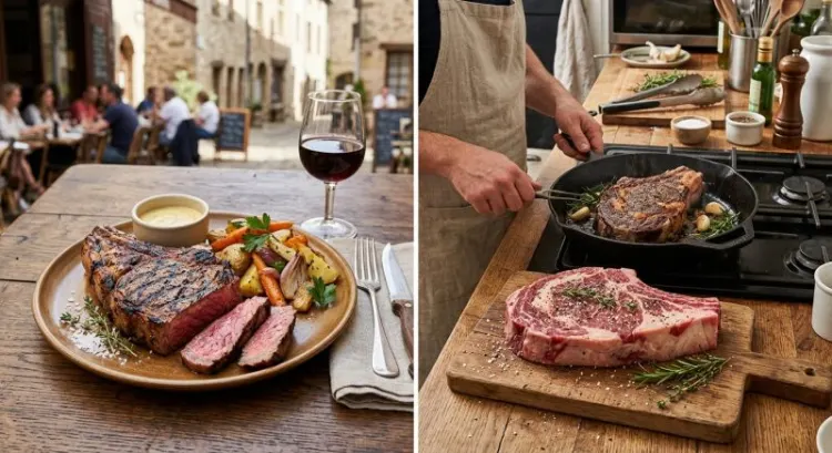 Côte de bœuf charolaise : où la déguster autour de Roanne et comment la réussir chez soi